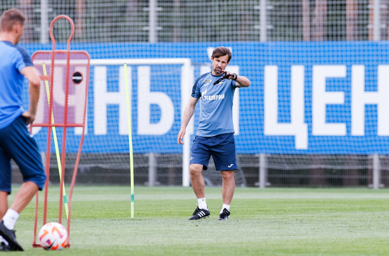 Летние «Газпром» — тренировочные сборы: 24 июня, утренняя тренировка
