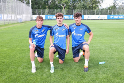 Летние «Газпром» — тренировочные сборы: 24 июня, утренняя тренировка