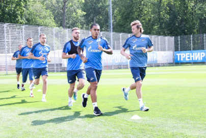 Летние «Газпром» — тренировочные сборы: 24 июня, утренняя тренировка