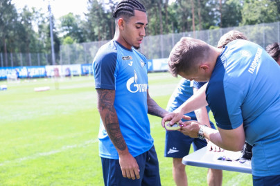 Летние «Газпром» — тренировочные сборы: 24 июня, утренняя тренировка