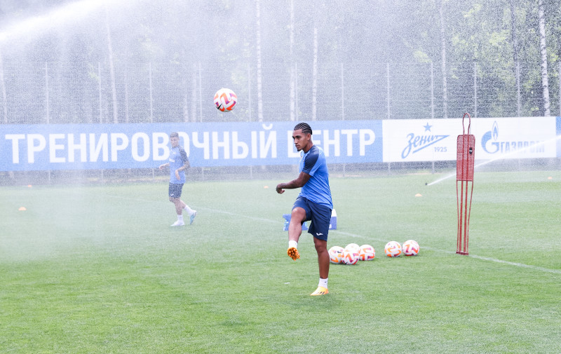 Летние «Газпром» — тренировочные сборы: 24 июня, утренняя тренировка