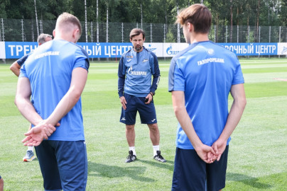 Летние «Газпром» — тренировочные сборы: 24 июня, утренняя тренировка