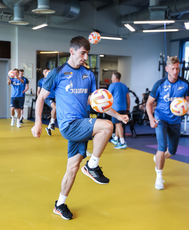 Летние «Газпром» — тренировочные сборы: 25 июня, утренняя тренировка