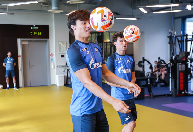 Летние «Газпром» — тренировочные сборы: 25 июня, утренняя тренировка