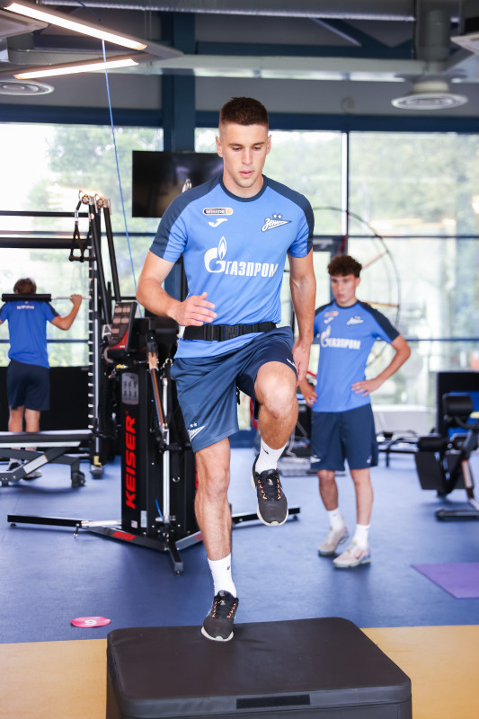 Летние «Газпром» — тренировочные сборы: 25 июня, утренняя тренировка