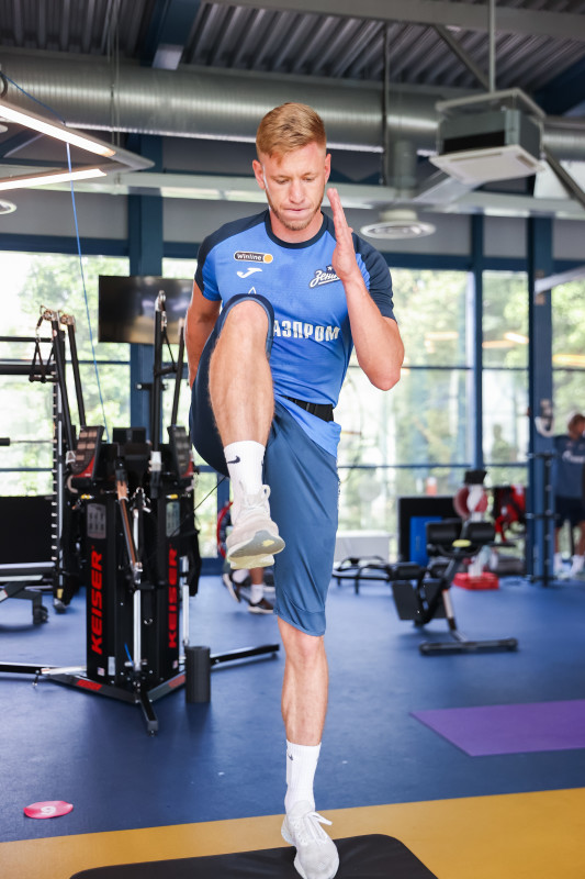 Летние «Газпром» — тренировочные сборы: 25 июня, утренняя тренировка