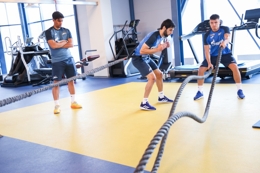 Летние «Газпром» — тренировочные сборы: 25 июня, утренняя тренировка