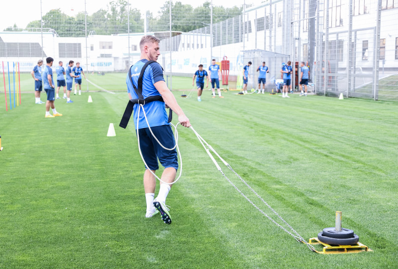 Летние «Газпром» — тренировочные сборы: 25 июня, утренняя тренировка