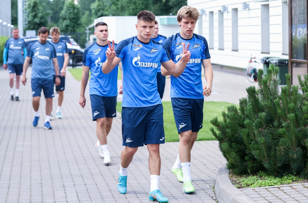 Летние «Газпром» — тренировочные сборы: 25 июня, утренняя тренировка