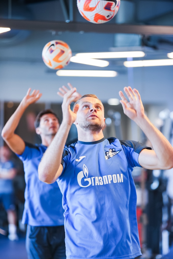 Летние «Газпром» — тренировочные сборы: 25 июня, утренняя тренировка