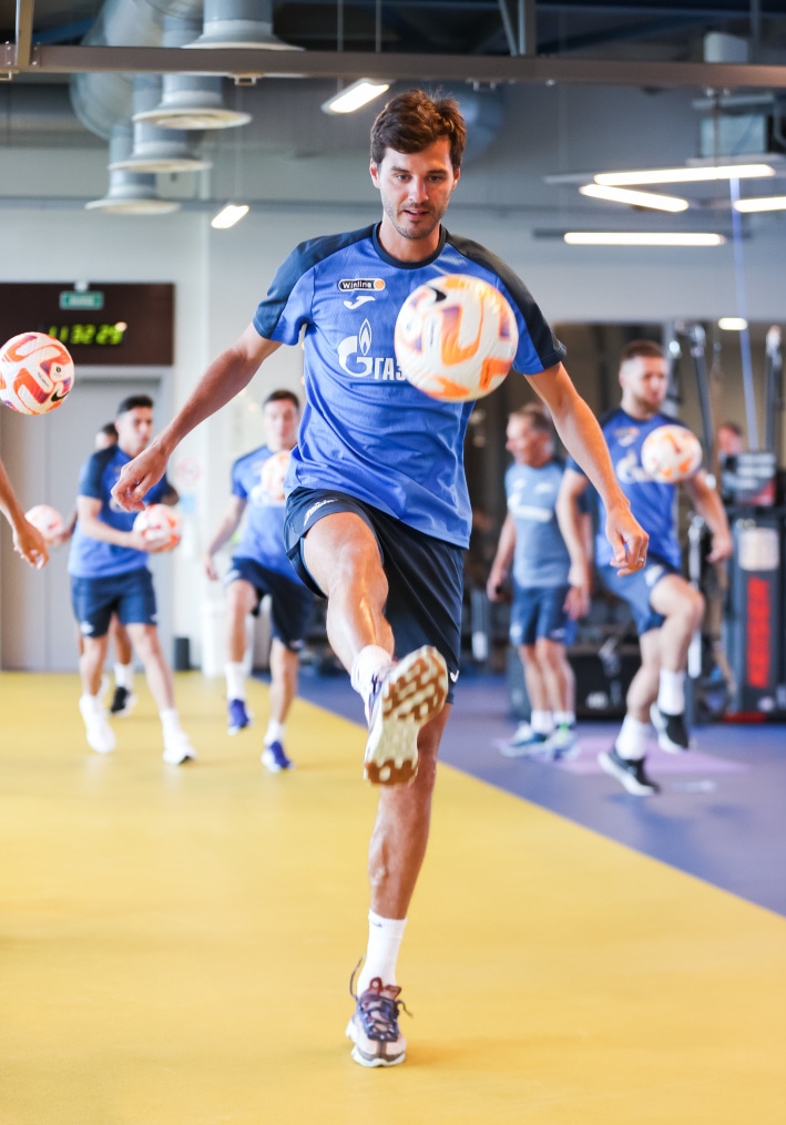 Летние «Газпром» — тренировочные сборы: 25 июня, утренняя тренировка