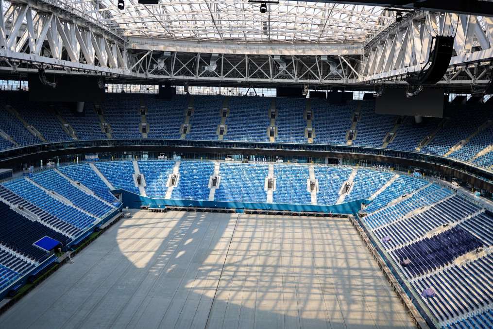 Воспитанники «Газпром»-Академии посетили «Газпром Арену»