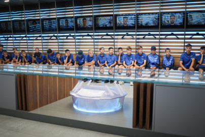 Воспитанники «Газпром»-Академии посетили «Газпром Арену»