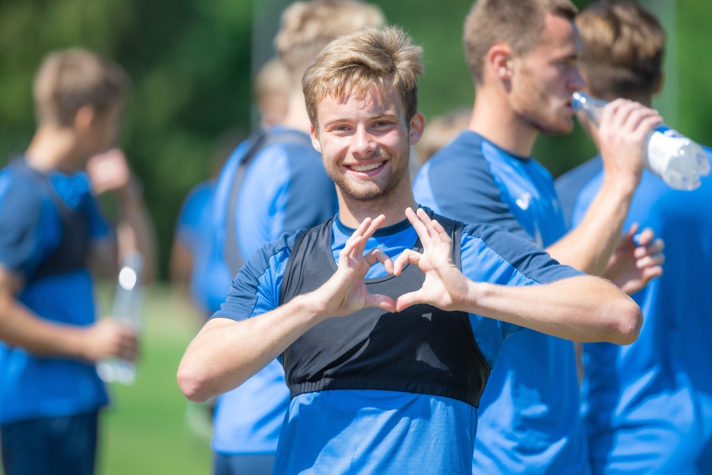 Летние учебно-тренировочные сборы «Зенита»-м в Беларуси: 27 июня, утренняя тренировка