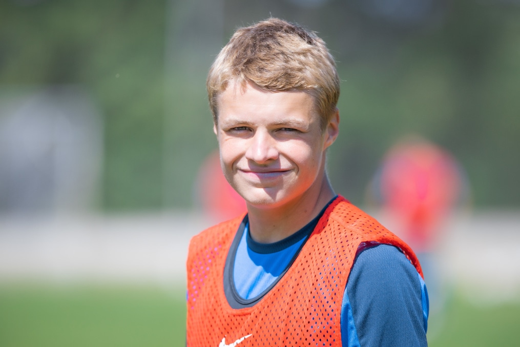 Летние учебно-тренировочные сборы «Зенита»-м в Беларуси: 27 июня, утренняя тренировка