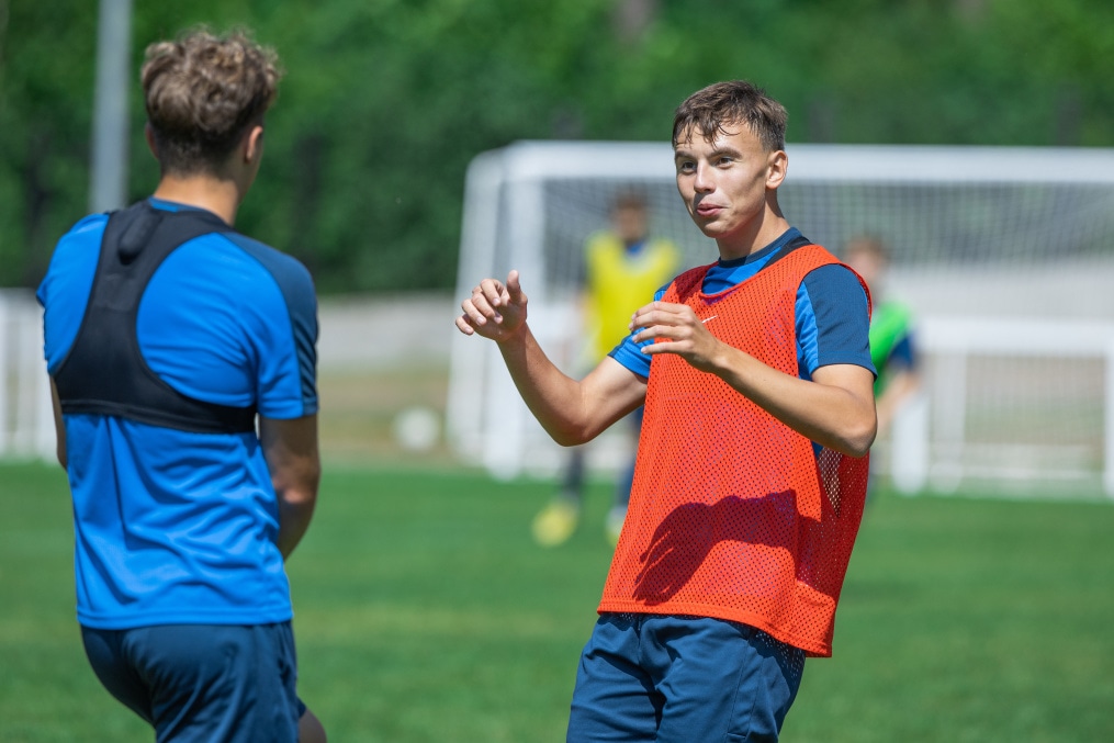 Летние учебно-тренировочные сборы «Зенита»-м в Беларуси: 27 июня, утренняя тренировка