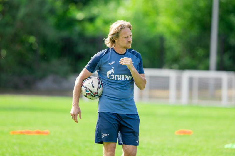 Летние учебно-тренировочные сборы «Зенита»-м в Беларуси: 27 июня, вечерняя тренировка