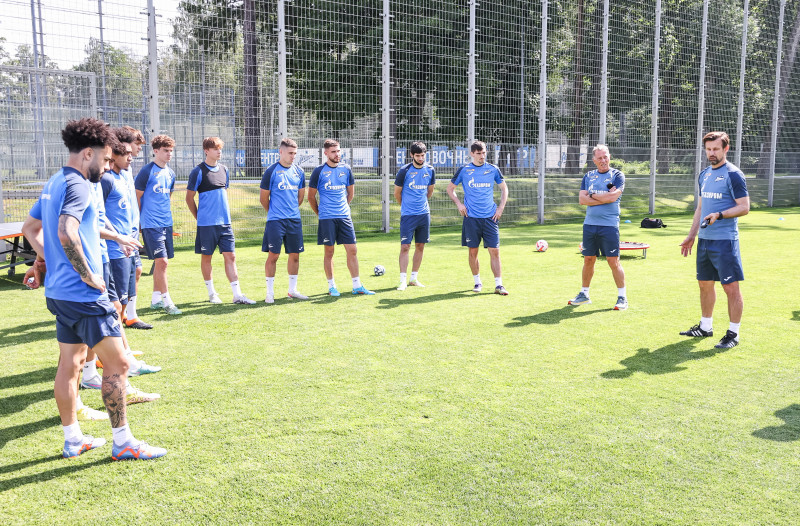 Летние «Газпром» — тренировочные сборы: 28 июня, утренняя тренировка