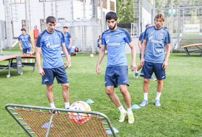 Летние «Газпром» — тренировочные сборы: 28 июня, утренняя тренировка