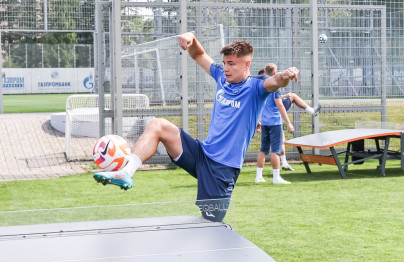 Летние «Газпром» — тренировочные сборы: 28 июня, утренняя тренировка
