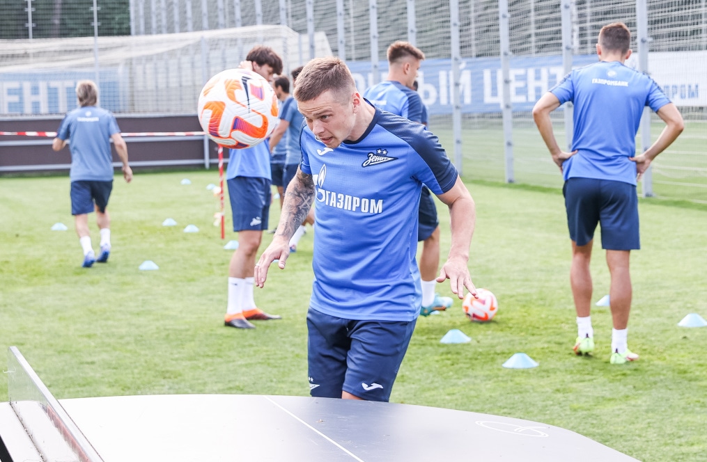Летние «Газпром» — тренировочные сборы: 28 июня, утренняя тренировка
