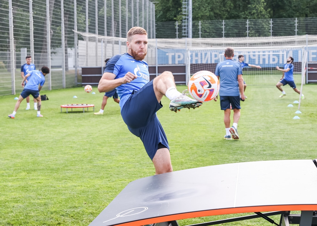 Летние «Газпром» — тренировочные сборы: 28 июня, утренняя тренировка