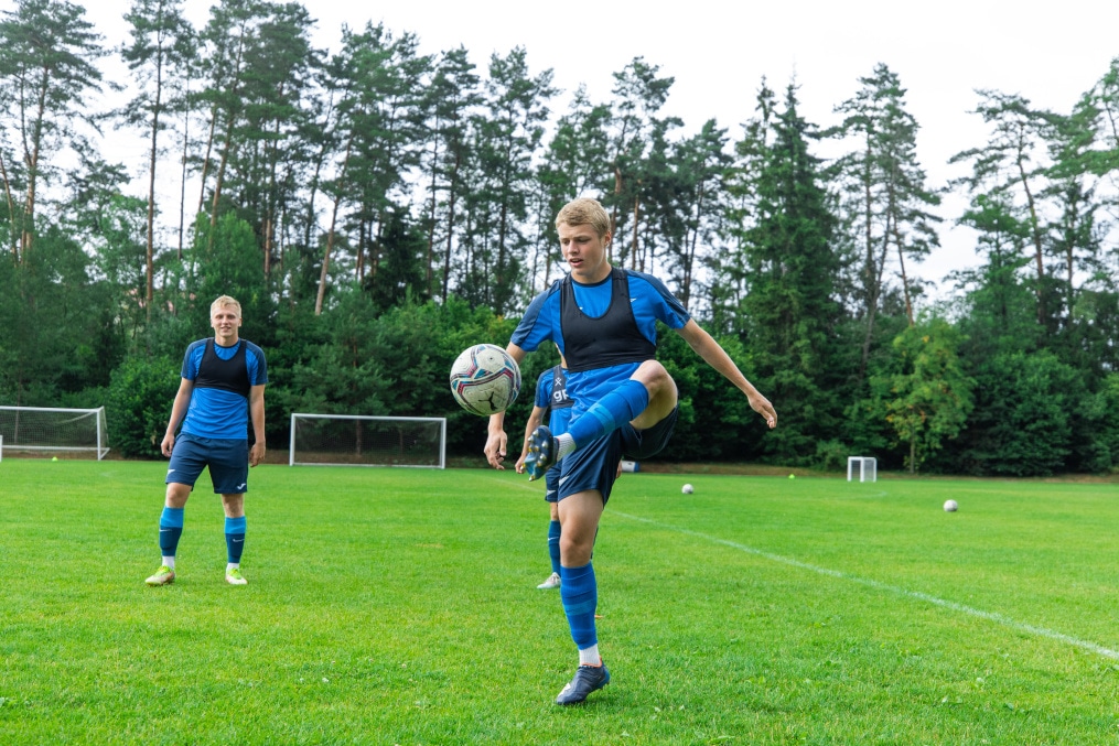 Летние учебно-тренировочные сборы «Зенита»-м в Беларуси: 28 июня, вечерняя тренировка
