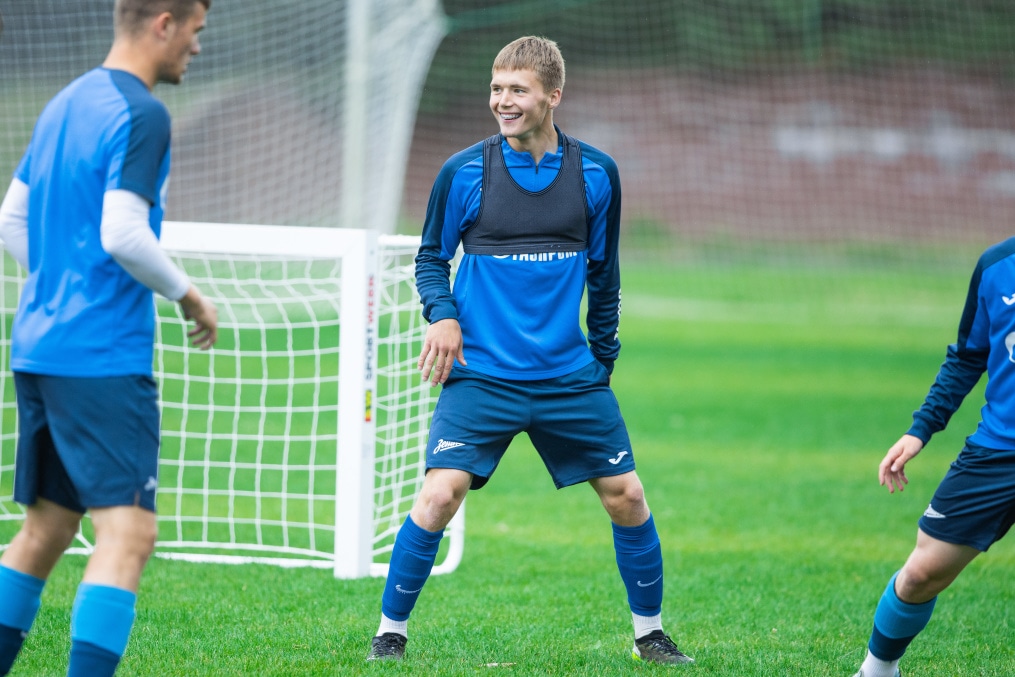 Летние учебно-тренировочные сборы «Зенита»-м в Беларуси: 28 июня, вечерняя тренировка