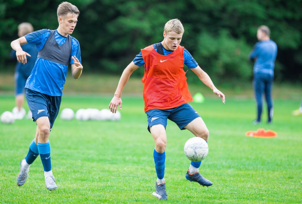 Летние учебно-тренировочные сборы «Зенита»-м в Беларуси: 28 июня, вечерняя тренировка
