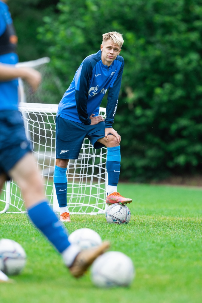 Летние учебно-тренировочные сборы «Зенита»-м в Беларуси: 28 июня, вечерняя тренировка