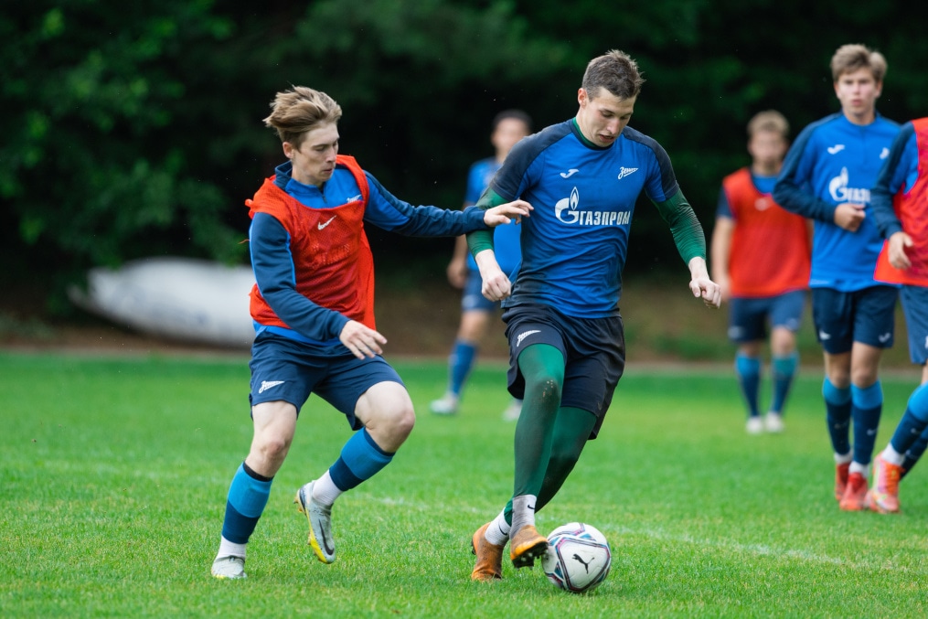 Летние учебно-тренировочные сборы «Зенита»-м в Беларуси: 28 июня, вечерняя тренировка