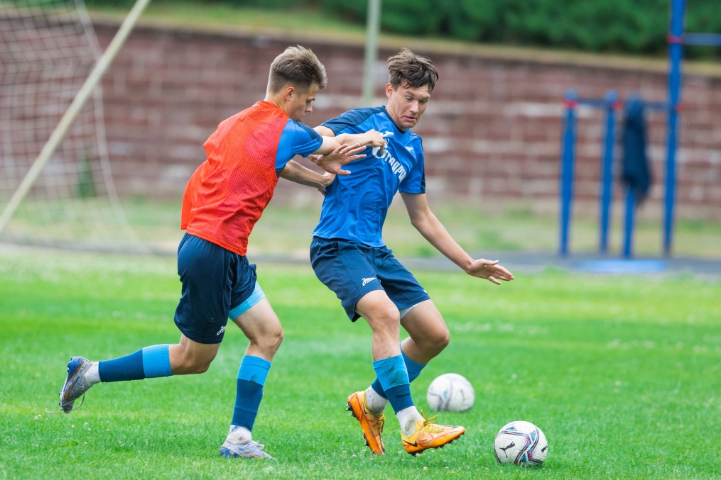 Летние учебно-тренировочные сборы «Зенита»-м в Беларуси: 28 июня, вечерняя тренировка