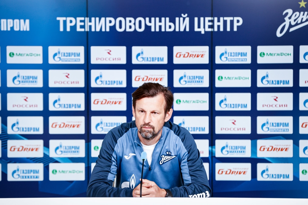 Пресс-конференция ФК «Зенит»  перед матчем с «Црвеной Звездой»