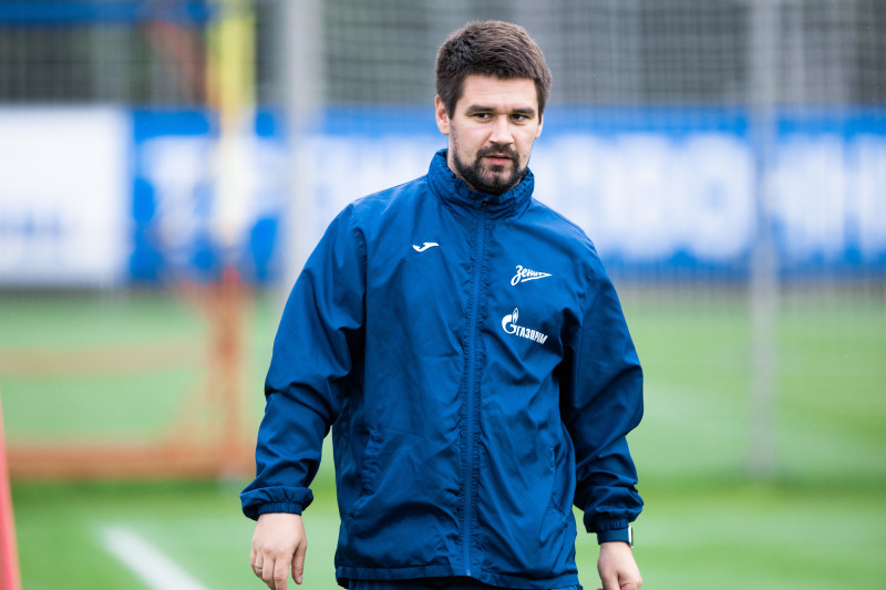 Тренировка женской команды «Зенит» в Удельном парке