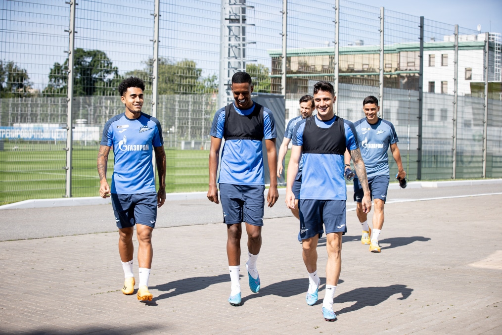 Летние «Газпром» — тренировочные сборы: 6 июля, утренняя тренировка