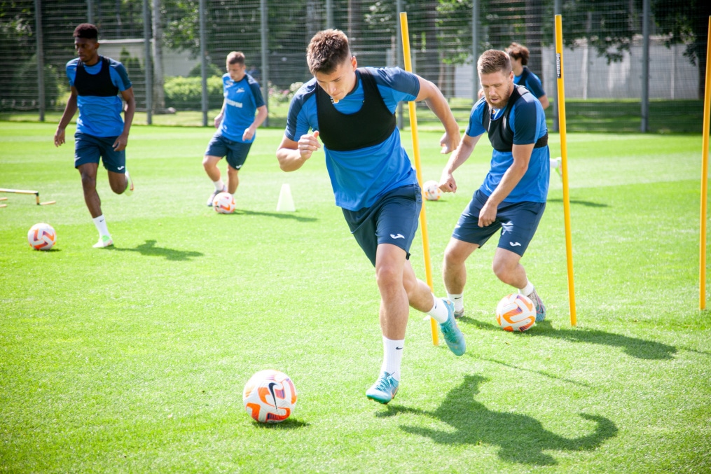 Летние «Газпром» — тренировочные сборы: 6 июля, утренняя тренировка