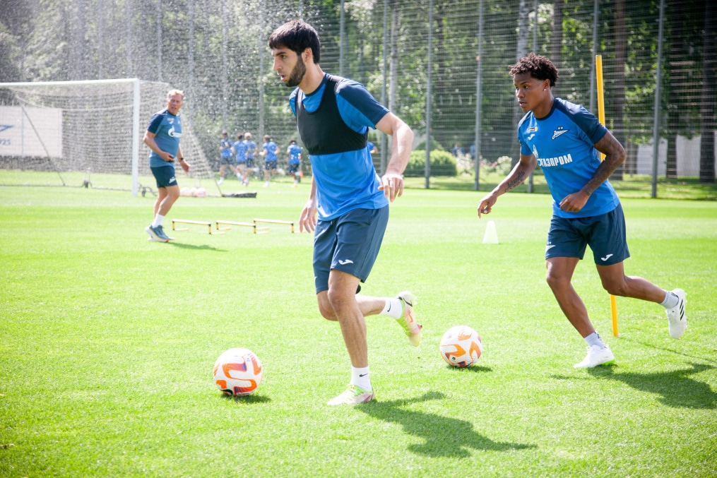 Летние «Газпром» — тренировочные сборы: 6 июля, утренняя тренировка