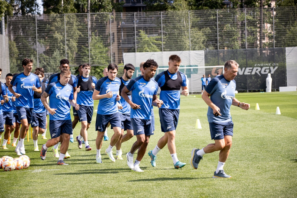 Летние «Газпром» — тренировочные сборы: 6 июля, утренняя тренировка