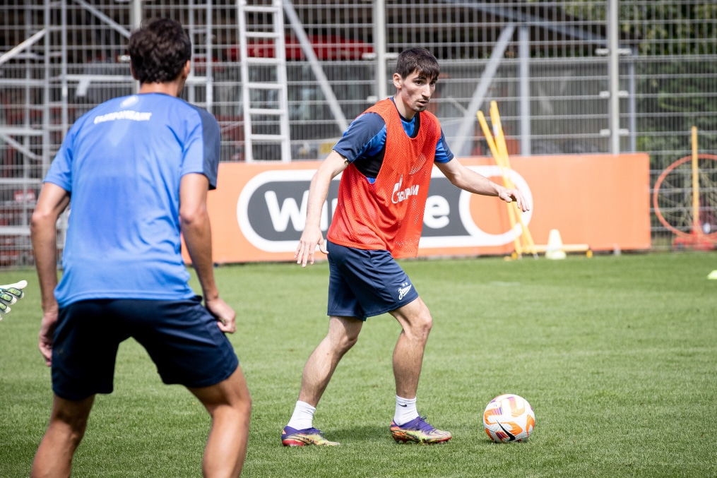 Летние «Газпром» — тренировочные сборы: 6 июля, утренняя тренировка