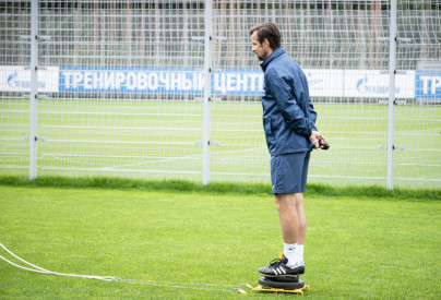 Тренировка «Зенита» перед матчем с «Фенербахче»