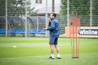 Тренировка «Зенита» перед матчем с «Фенербахче»