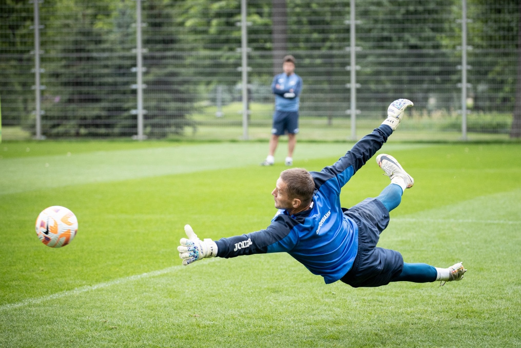 Тренировка «Зенита» перед матчем с «Фенербахче»