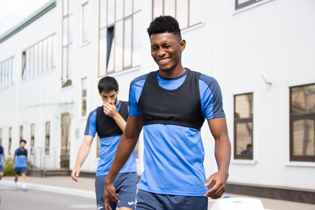 Тренировка «Зенита» перед матчем с «Пари НН»