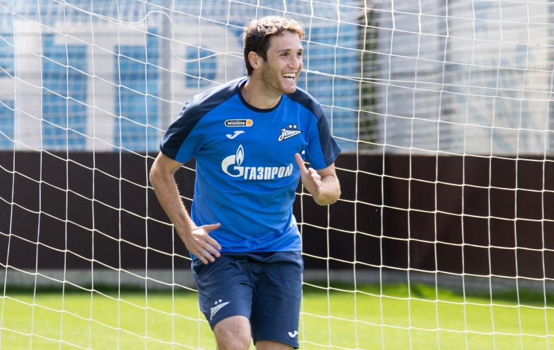 Тренировка «Зенита» перед матчем с «Пари НН»