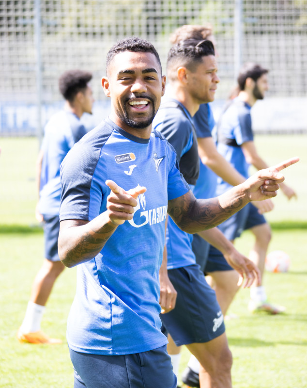 Тренировка «Зенита» перед матчем с «Пари НН»