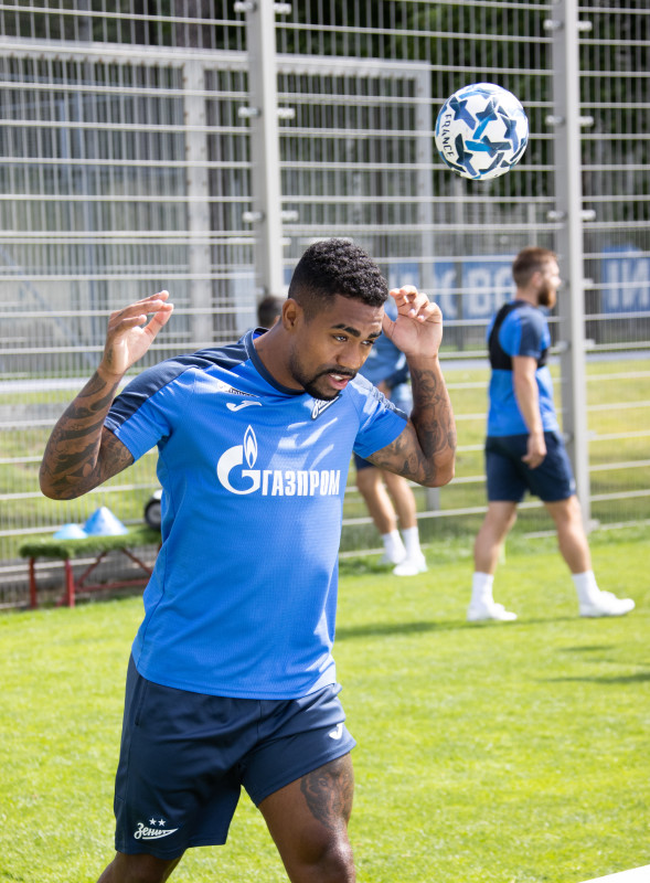 Тренировка «Зенита» перед матчем с «Пари НН»