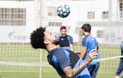 Тренировка «Зенита» перед матчем с «Пари НН»