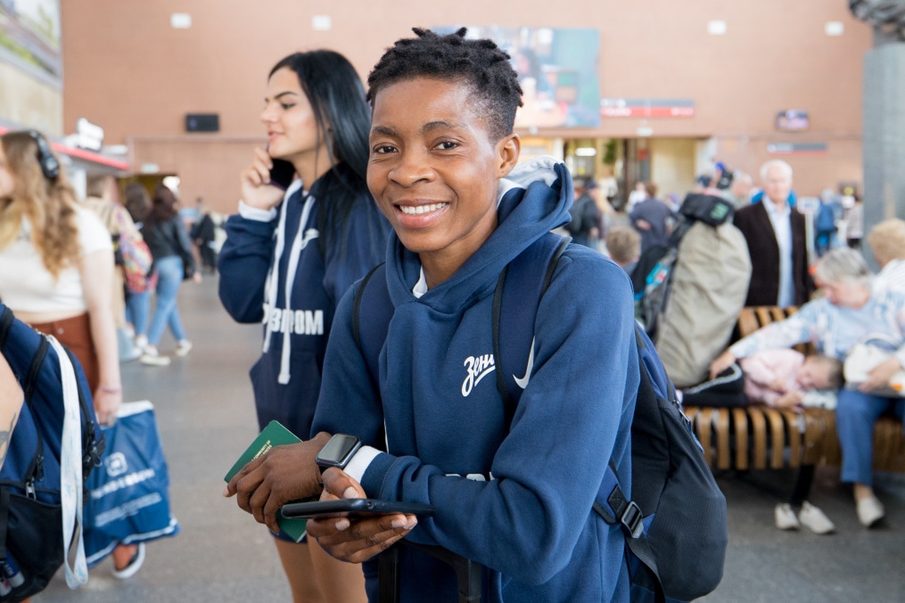 Выезд женской команды «Зенит» на матч с «Рязань-ВДВ»