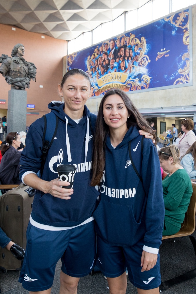 Выезд женской команды «Зенит» на матч с «Рязань-ВДВ»