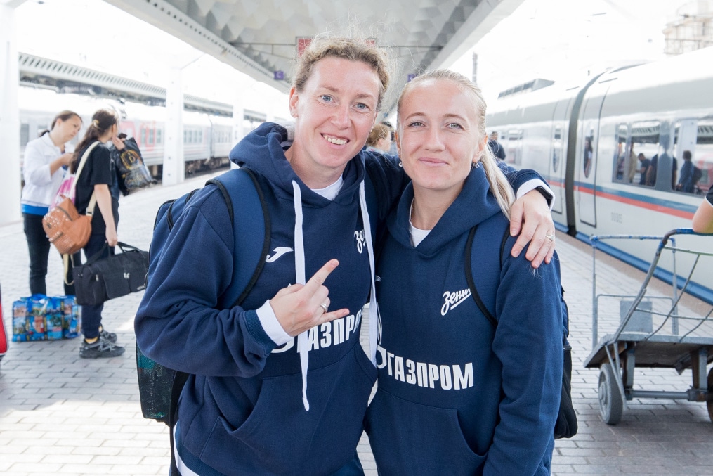 Выезд женской команды «Зенит» на матч с «Рязань-ВДВ»